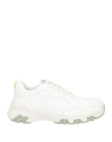 BALDININI Sneakers X ACBC White Textile fibers