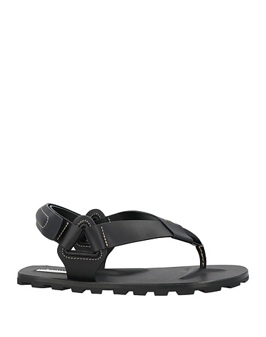 JIL SANDER Flip flops Leather