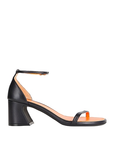 MARNI Sandals Black Leather