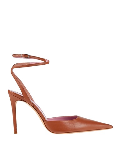 LELLA BALDI Court Brown Leather