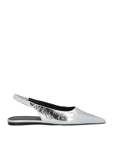 PROENZA SCHOULER Ballet flats Silver Leather