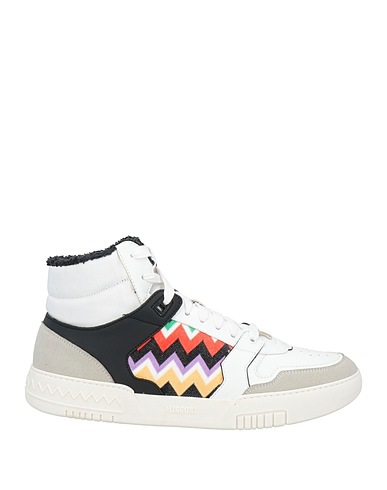 ACBC x MISSONI Sneakers White Textile fibres