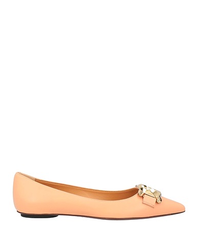 TOD'S Ballet flats Pink Leather