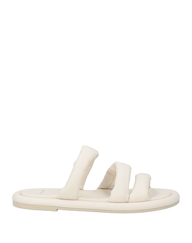 BARRACUDA Sandals White Leather