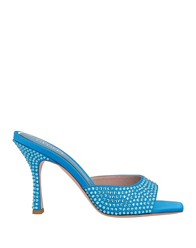 GEDEBE Sandals Azure Textile fibers