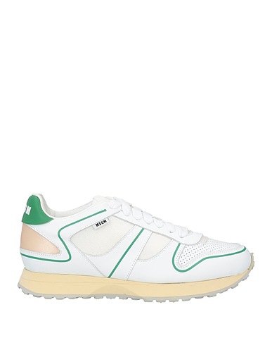 MSGM Sneakers White Textile fibers