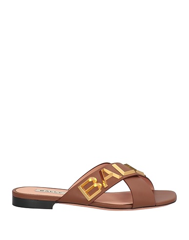 BALLY Sandals MARRONE Cow leather