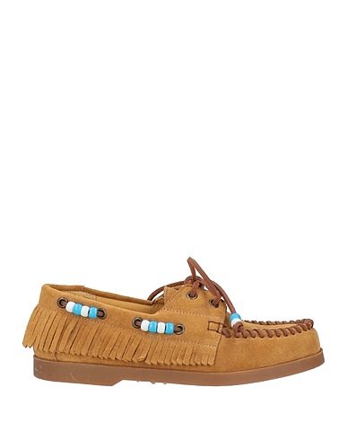 AIYANA Loafers Camel Leather