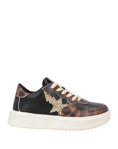 TWINSET Sneakers Black Textile fibres