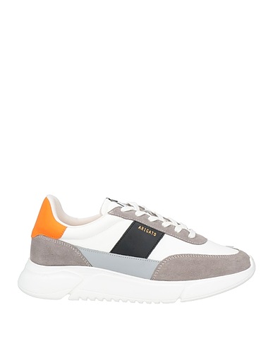AXEL ARIGATO Sneakers White Leather, Textile fibers