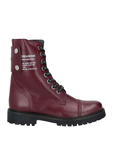 ZADIG&VOLTAIRE Ankle boot Burgundy Leather