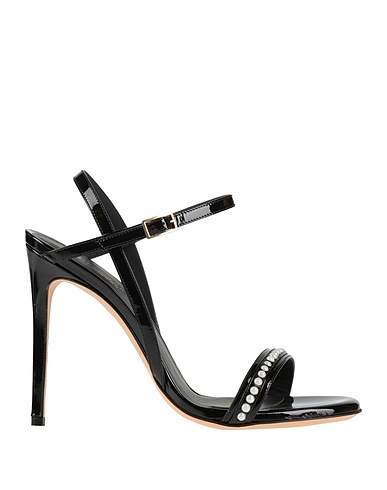 DANIELE TORTORA Sandals Black Leather