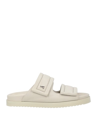 PATRIZIA PEPE Sandals Light grey Leather