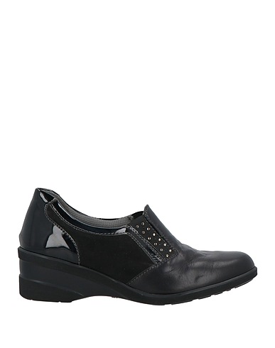 MELLUSO Loafers Black Leather