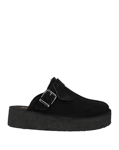 CLARKS ORIGINALS Mules and clogs Black Leather