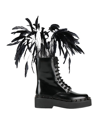 VALENTINO GARAVANI Ankle boot Black Leather