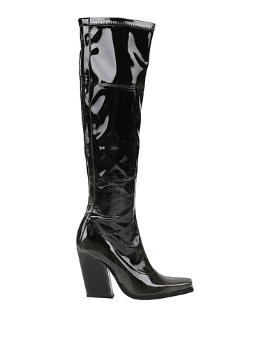 CURIOSITÉ Boots Black Textile fibers