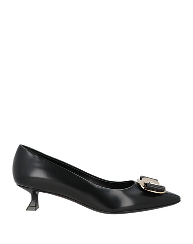 FERRAGAMO Décolleté Nero Pelle di agnello
