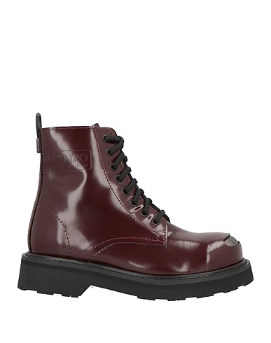 KENZO FOOTWEAR Burgundy Leather