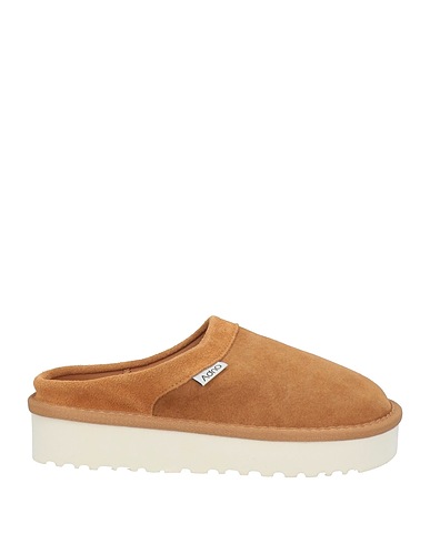 ADNO® Mules and clogs Brown Leather
