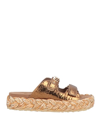 MOU Espadrilles Bronze Sheepskin