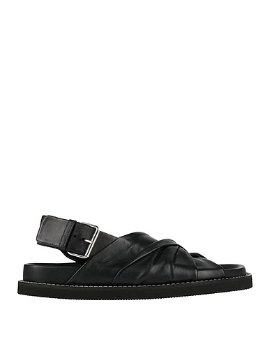 JOSEPH Sandals Black Leather