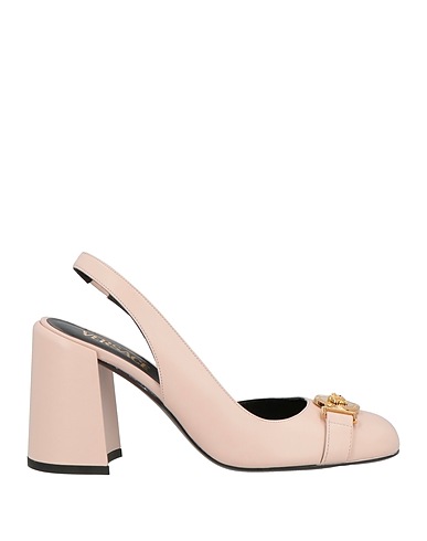 VERSACE Pump Blush 100% Calfskin