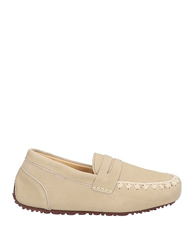 MOU Loafers Beige Leather