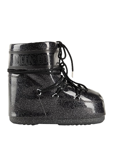 MOON BOOT Stivaletti MB ICON LOW GLITTER
 Nero 61% Poliuretano, 26% Poliestere, 10% PVC - Polivinilcloruro, 3% Polietilene