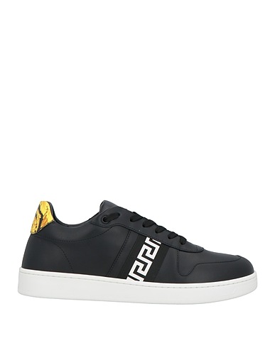 VERSACE Sneakers Black Leather