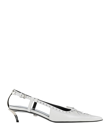 VERSACE Court White Leather