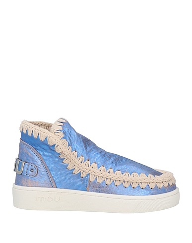 MOU Ankle boot Blue Leather
