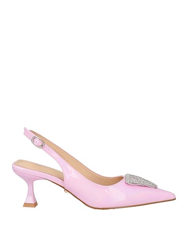 TWENTY FOUR HAITCH Pump Pink Textile fibers