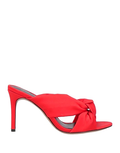 ALEXANDRE BIRMAN Sandalen Rot Gewebefasern