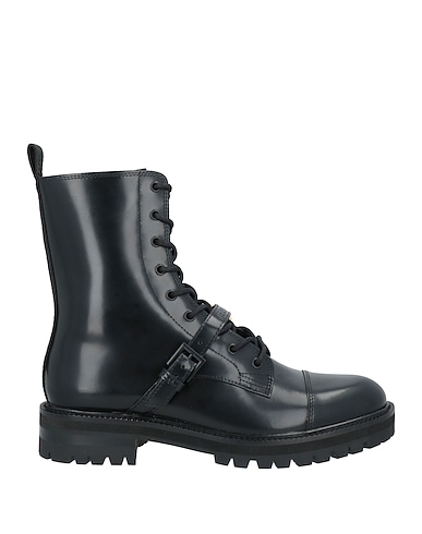 VERSACE Ankle boot Black Leather