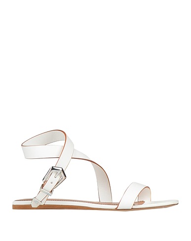 PARIS TEXAS Sandals White Leather