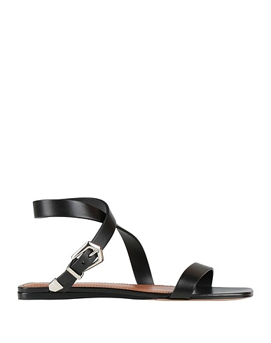 PARIS TEXAS Sandals Black Leather