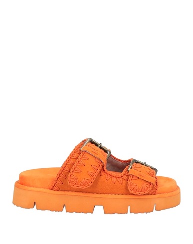 MOU Sandals Orange Cow leather