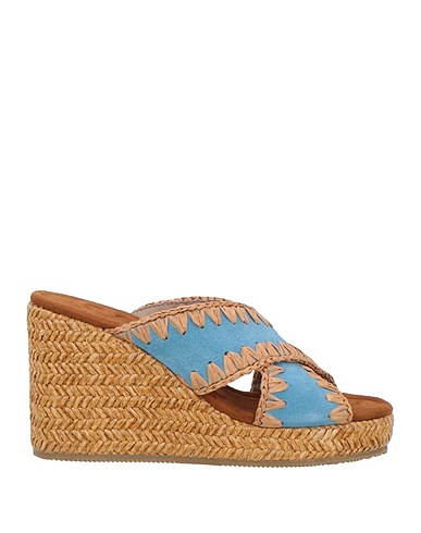 MOU Espadrilles Leather, Natural raffia
