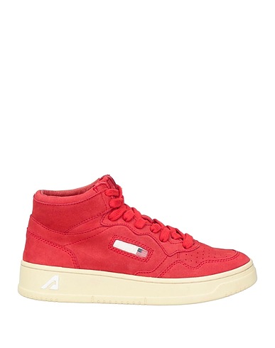 AUTRY Sneakers Red Goat skin