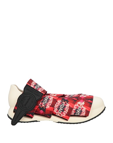 FESSURA Sneakers Rot Gewebefasern