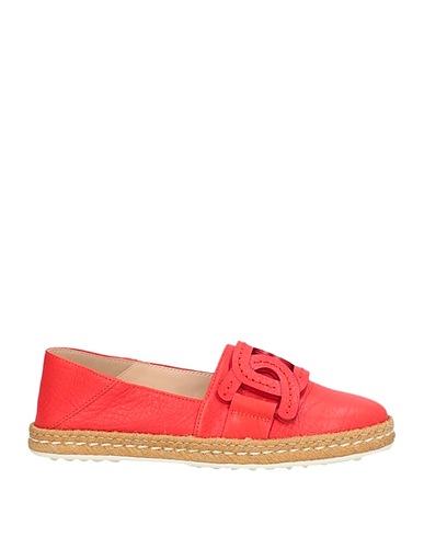 TOD'S Espadrilles Red Leather