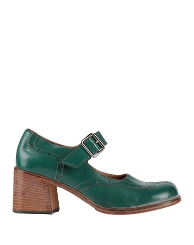 MOMA Court Emerald green Leather