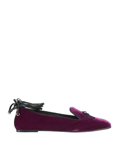 ALEVÍ Milano Loafers Purple Textile fibres