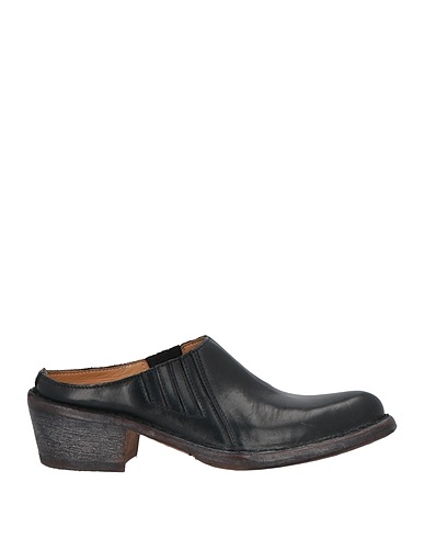 MOMA Mules and clogs Black Leather