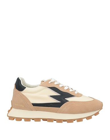 MOACONCEPT Sneakers Beige Pelle, Fibre tessili