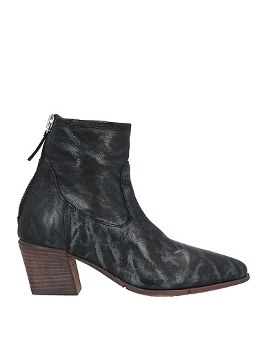 MOMA Ankle boot Black Leather