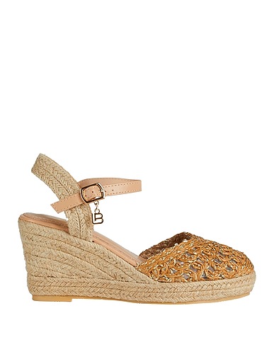 LAURA BIAGIOTTI Espadrilles Camel Textile fibres