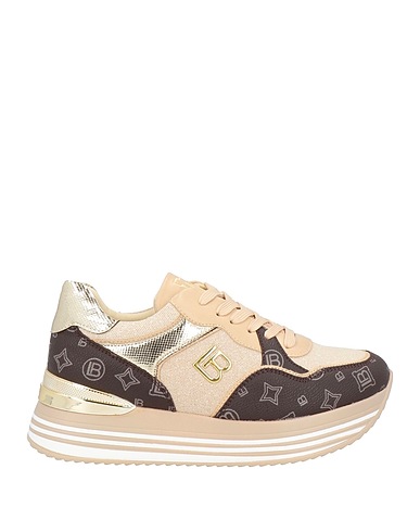 LAURA BIAGIOTTI Sneakers Beige Textile fibers