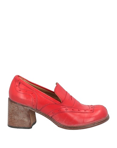 MOMA Loafers Red Leather